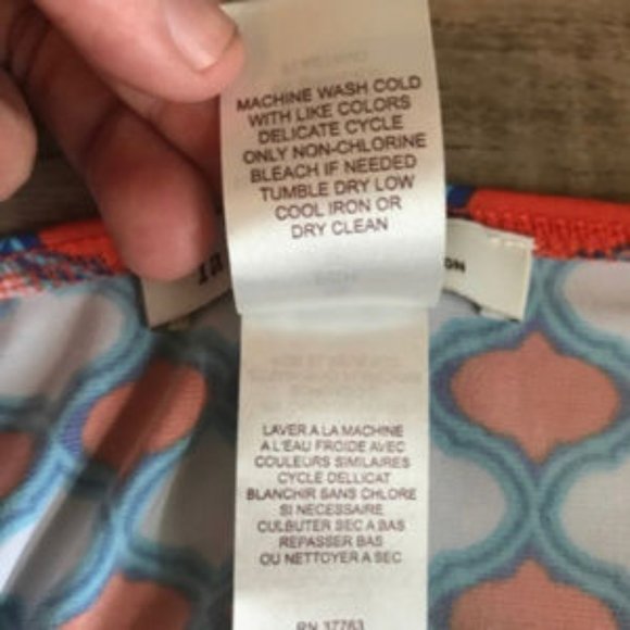 Laundry by Design Faux Wrap Print Dress Size XS - Picture 5 of 6